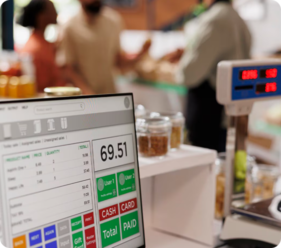 JRPOS checkout dashboard